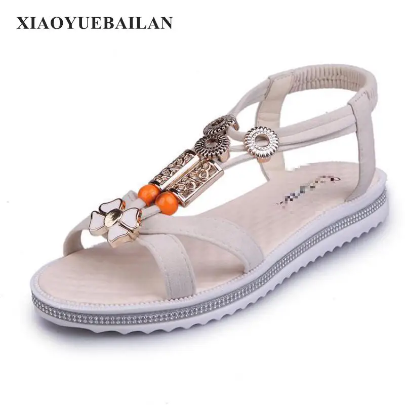 Сандалии для девочек Новинка 2017 года стильные удобные сандалии на плоской