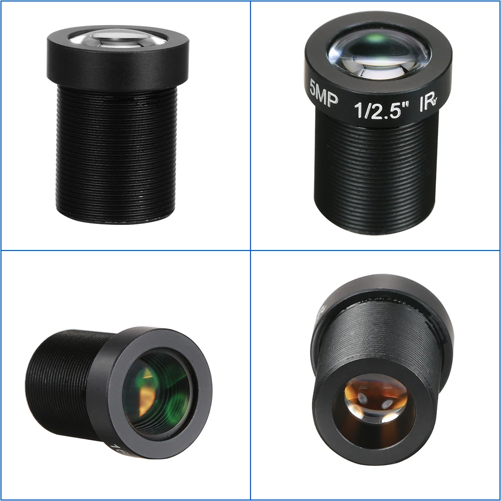 5 0 мегапикселей Мп 16 мм M12 CCTV Camera Lens объектив ip-камера F2.0 Fixed Iris * P0.5 1/2.5 &quotформат