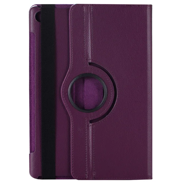 Purple Вращающийся на 360 градусов чехол для huawei MediaPad M5 10,8 Складная подставка из искусственной кожи чехол откидная крышка для huawei M5 Pro 10,8 дюймов планшет Fundas - Цвет: Purple