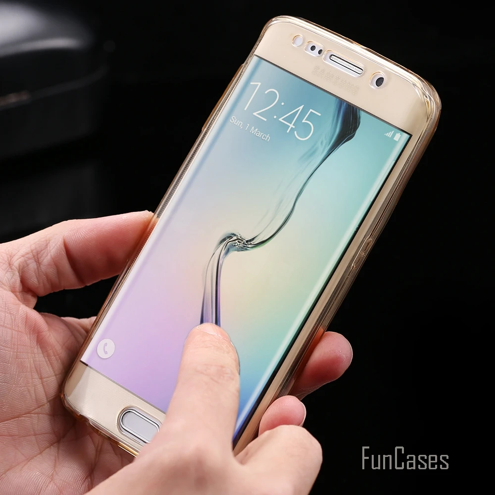 A50 прозрачный полный чехол для Samsung A40 A60 A70 A10 A20 A30 360 градусов защитный телефона Galaxy