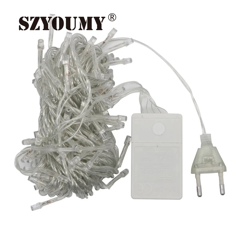 SZYOUMY горячая распродажа 100 LED 10 м Гирлянда Свет Рождество/Свадьба/Вечеринка