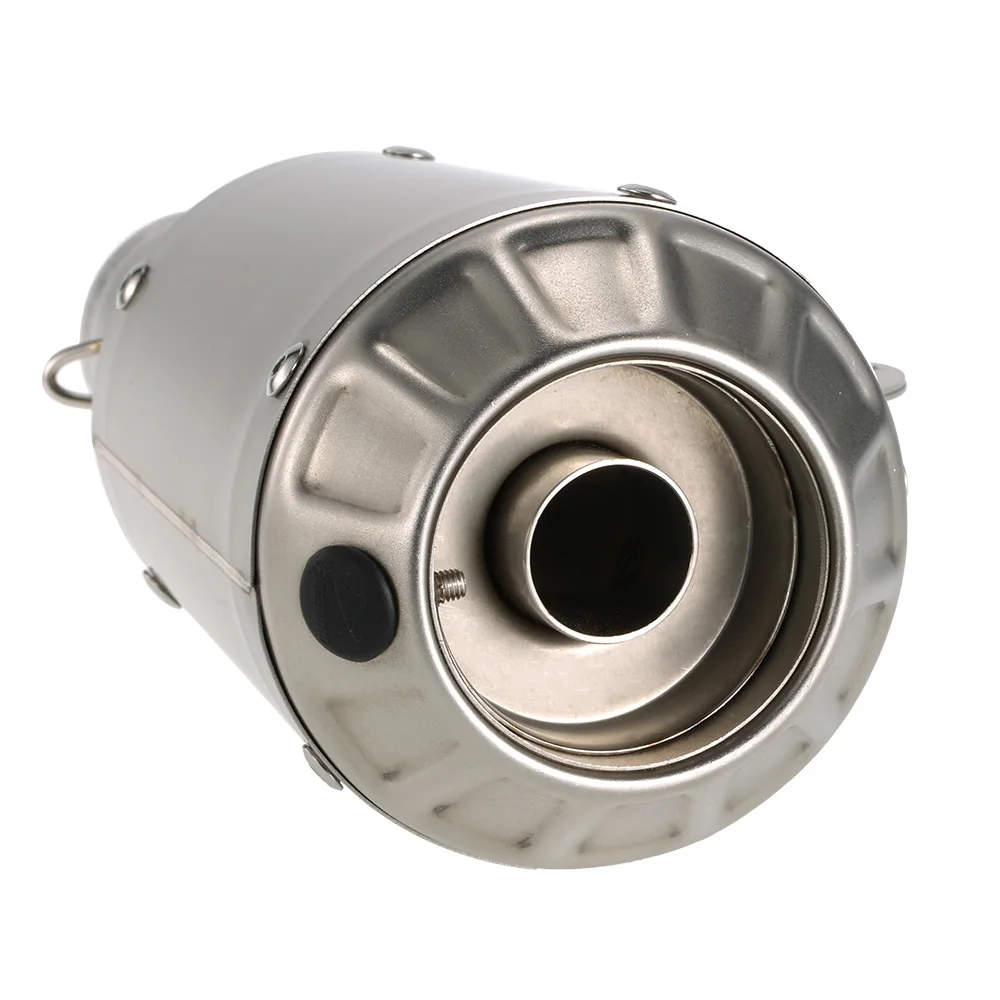 51mm Stainless Frosting Noise Reduction Refit Exhaust Muffler Pipe for Motorcycles ATVs | Автомобили и мотоциклы