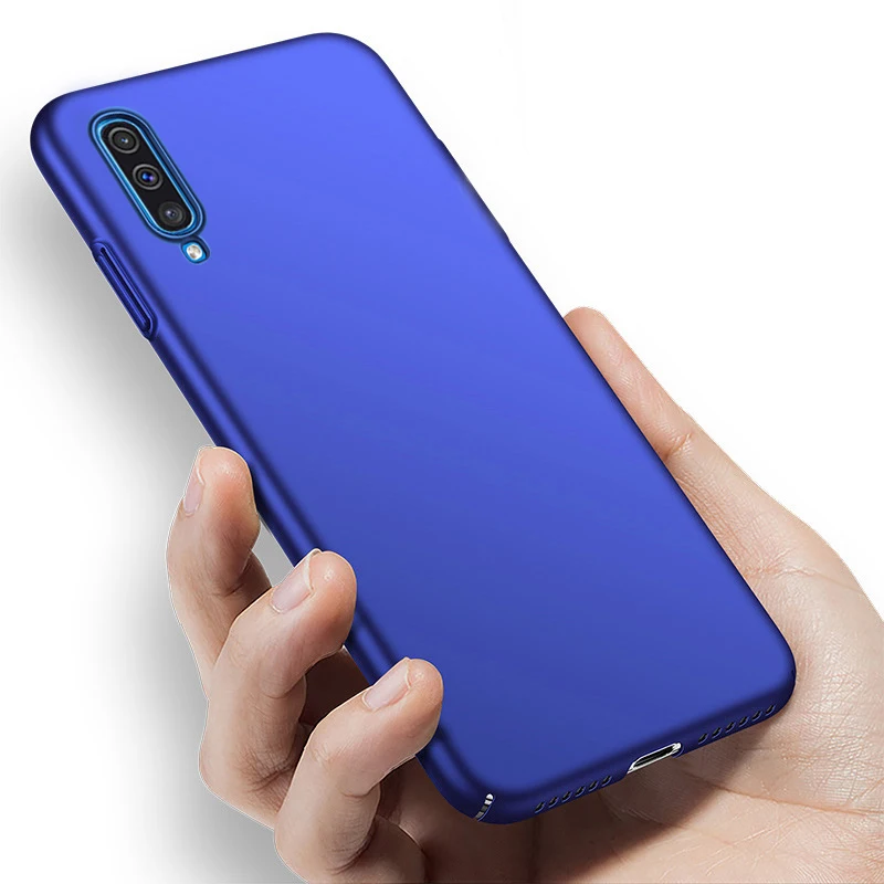YonLinTan Coque чехол для samsung galaxy A10 A20 A30 A50 A40 A60 A70 Жесткий Pc на роскошный простой, матовый защитный чехол для телефона Etui