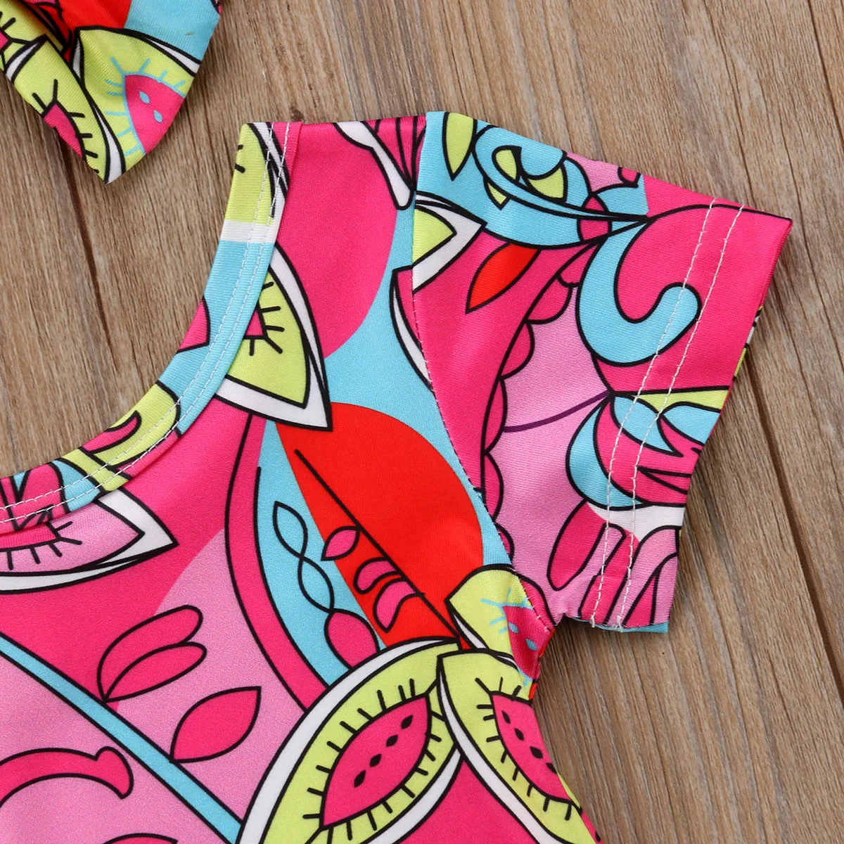 Комплект из 2 предметов боди для новорожденных девочек богемный цветочный