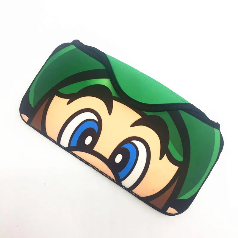 Nintend switch accessories Nylon PU Marios case bag for nintendo console and | Электроника