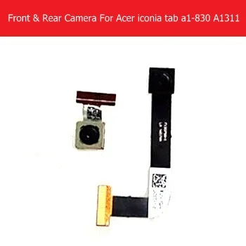 

Weeten Genuine Front & Rear camera module for Acer iconia tab a1-830 A1311 back camera flex cable good tested replacement Repair