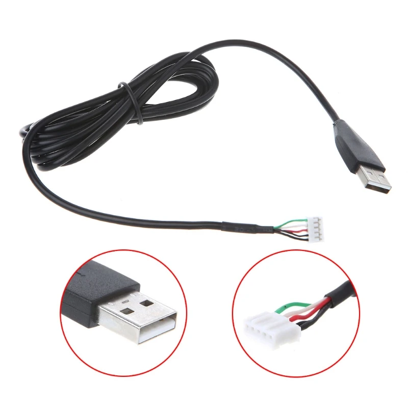 2021 Новый Прочный USB кабель для мыши профессиональной линии MX518/510/310 G1