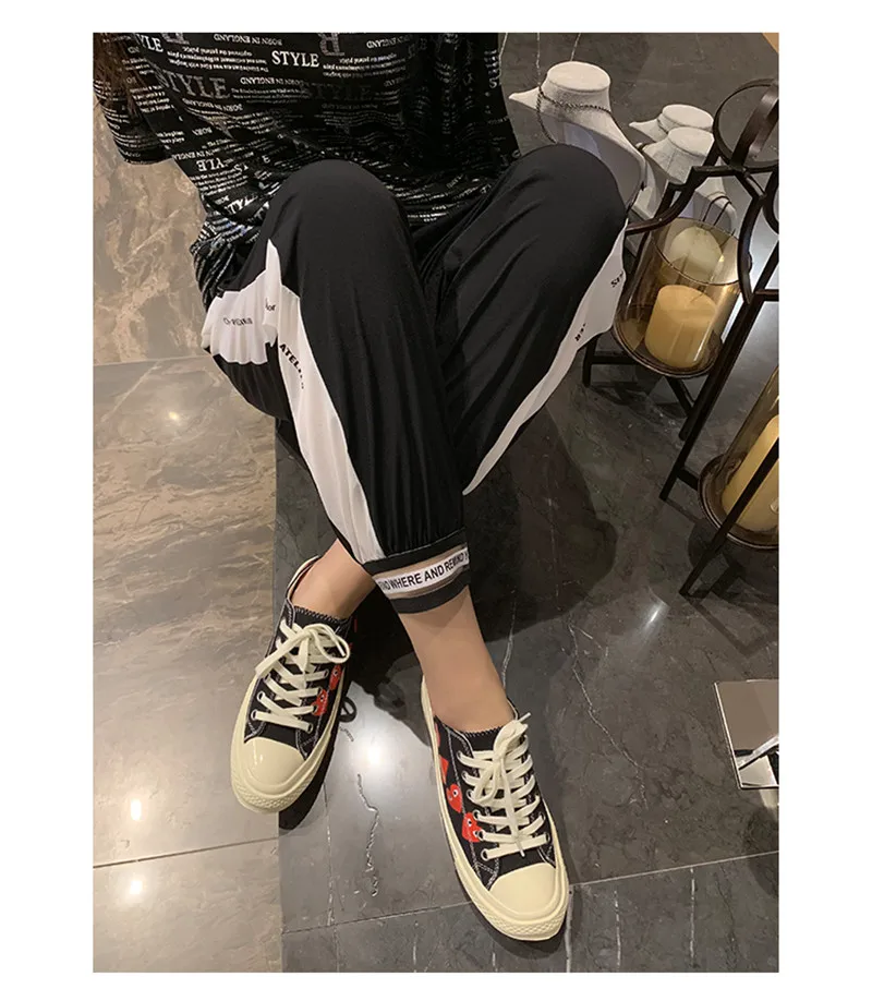 GCYFWJ Summer New breathable Canvas shoes Flat Ladies Shoes comfortable rubber Casual shoes Woman Round toe women sneakers XF363