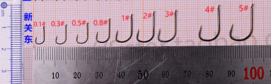 dropshipping100Pcs 0.1/0.3/0.5/0.8/1/2/3/4/5 New Kanto Barbless Hooks high Carbon Steel Fishing Hook non-barb hook | Спорт и