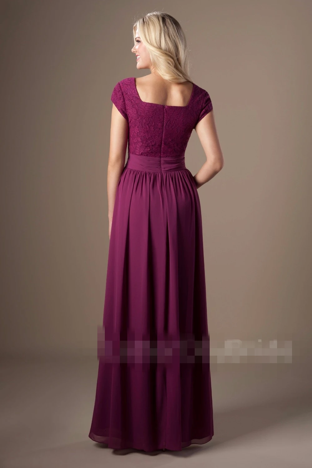 Винтажное кружевное длинное шифоновое платье скромные платья для подружки