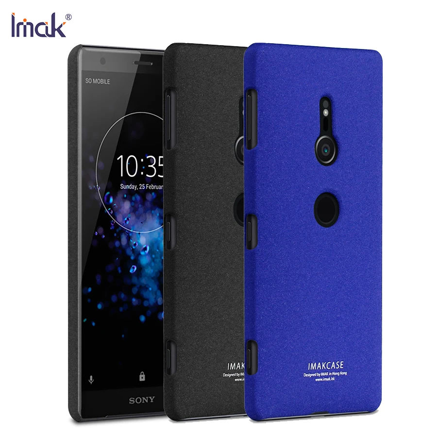 Чехол IMAK Для sony Xperia XZ2, высококачественный матовый чехол для sony Xperia XZ2, Жесткий Чехол для sony Xperia XZ2