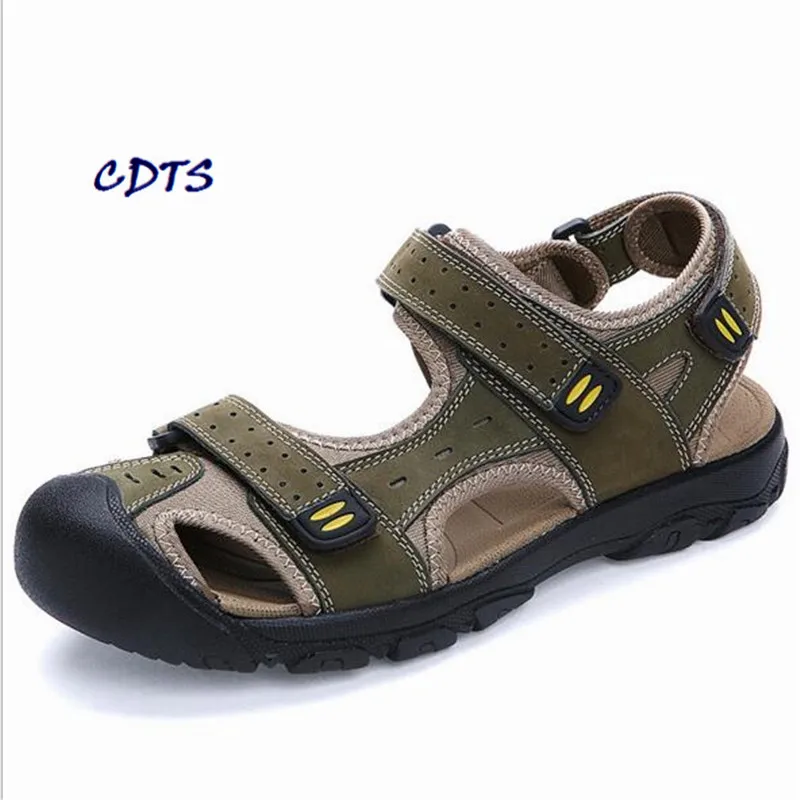 2017 Летние повседневные Модные мужские парусиновые сандалии для песочного пляжа