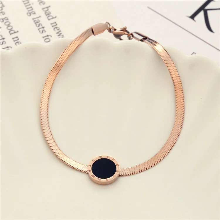 Женский браслет с цепочкой из нержавеющей стали|bracelets for|charm braceletcharm bracelets for women |