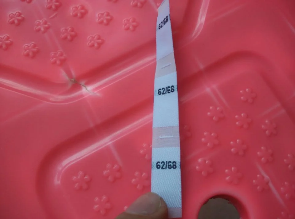 100 шт. полиэфирная ткань с номером белая размерная этикетка 50/56 62/68 74/80 86/92 92/98 104/110