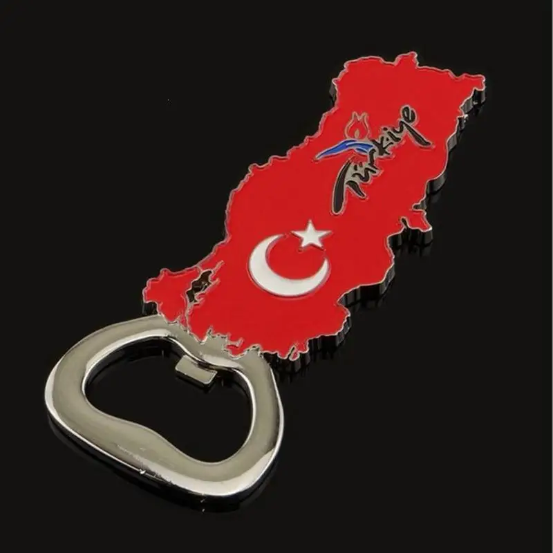 Fashion Zinc Alloy Beer Bottle Opener Travel Souvenir Gift Turkey S3 | Дом и сад