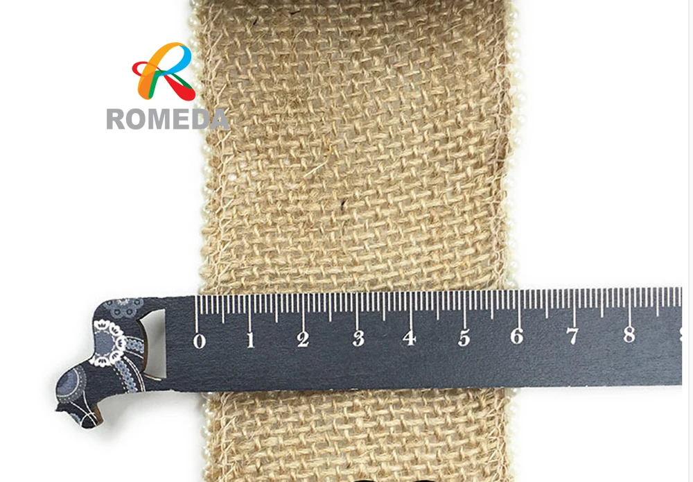 (Ш * д) 6 см 200 рулон из натурального джутового волокна лента мешковины для