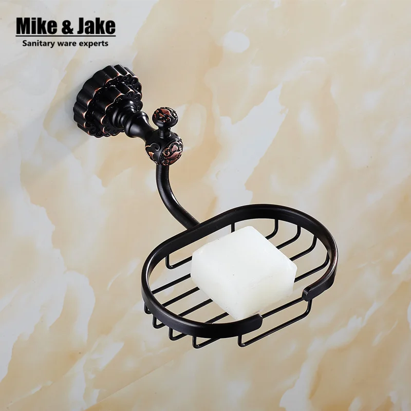 Античный латунный держатель для мыла в ванную комнату подставка бластера