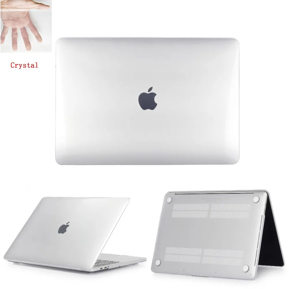 ZAIWJ чехол для ноутбука MacBook Air retina Pro 11 12 13 15 для Mac book new Pro 13 15 дюймов с сенсорной панелью+ крышка клавиатуры