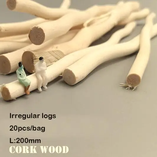 200mm 20pcs Миниатюрная палочка из сосны 300*9,5 мм* 20 шт, инструмент для самостоятельной сборки - Цвет: 200mm 20pcs