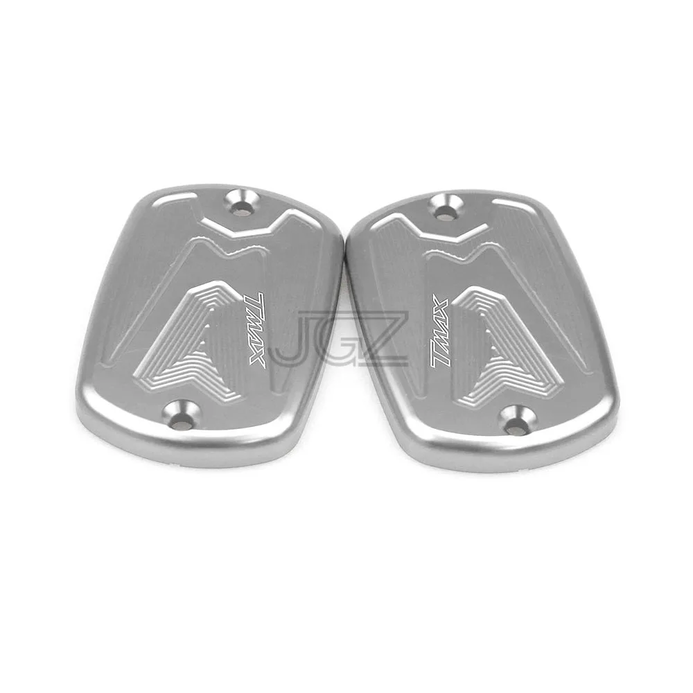 Пара для Yamaha TMAX 500 08-11 530 2012- Мотоцикл с ЧПУ алюминиевый передний тормоз Главный цилиндр резервуар Крышка от жира крышка