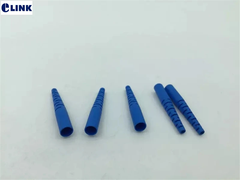 1000pcs SC boot for fiber optic connector 30mm 20mm protective boot Blue for FC connector kit environmental materialELINK