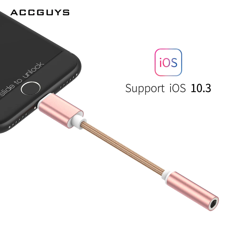 ACCGUYS 3 5 мм аудио сплиттер под наушники адаптер разъем Aux кабель конвертер для iPhone