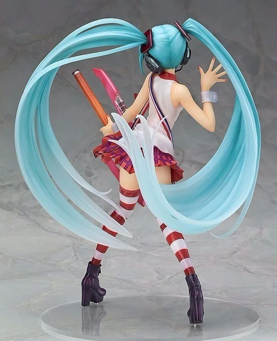Huong Аниме Фигура 20 см Хацунэ Мику величайших Idol Ver. Chitarra elettrica действия ПВХ цифра Da
