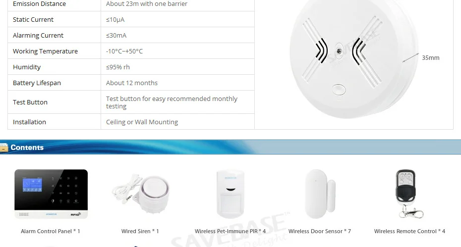 Homsecur беспроводный ЖК-дисплей 2G wifi охранная система охранной сигнализации с IOS/Android APP(EN/DE/ES/RU/FR/PL/PT/IT меню регулируемый