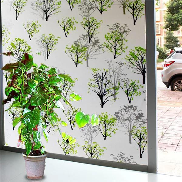 wide 45 long 300cm 45*300 см матовый Непрозрачный самоклеящаяся стеклянная оконная пленка окно конфиденциальности наклейка домашний декор виниловая Водонепроницаемая спальня гостиная - Цвет: wide 45 long 300cm