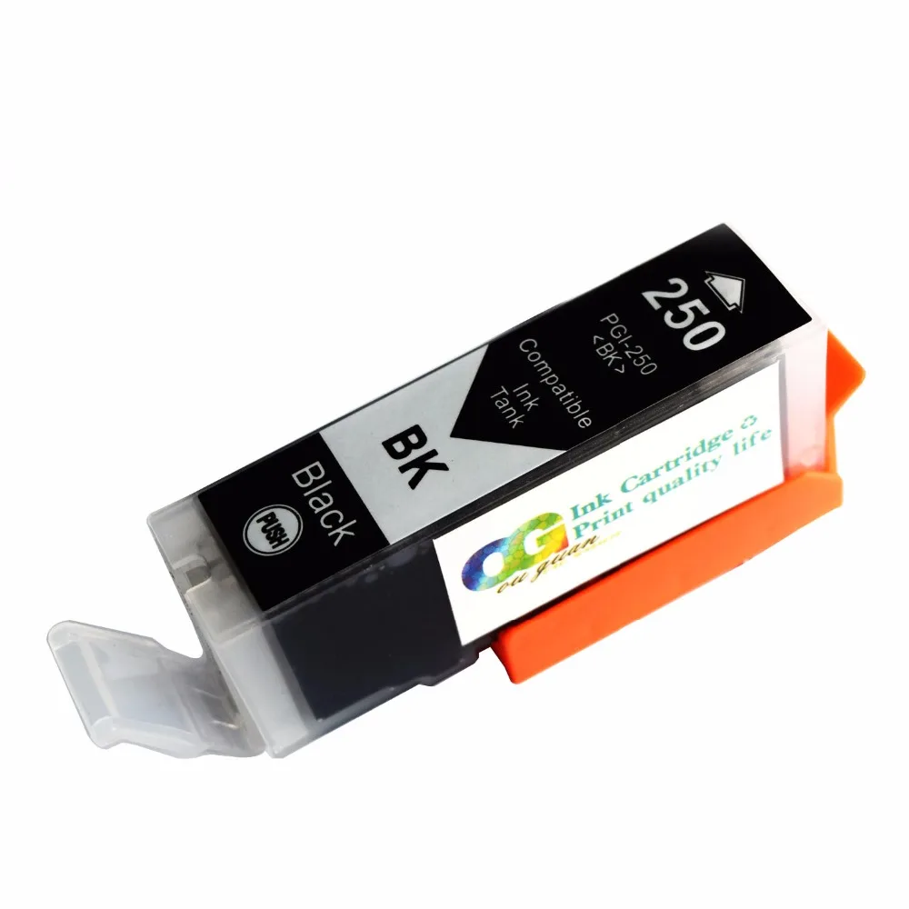 5PK PGI 250 CLI 251 чернила совместимы для Canon PIXMA MG 5450 5520 6320 6350 6420 7120 iP7250 iP8720 iP8750|Чернильные