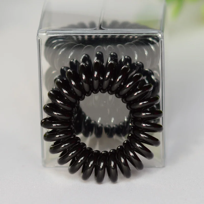 Ободок для волос спиральный разные цвета 3 5 см размер резинки аксессуары