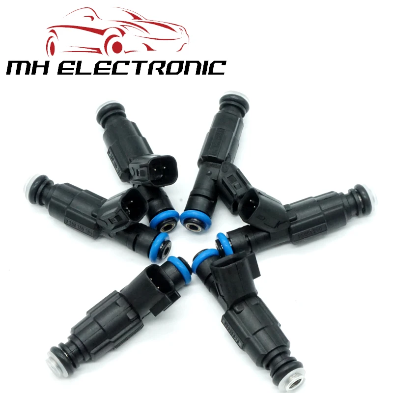 MH Электронный 6 шт./компл./лот Топливная форсунка 0280155784 для Jeep Cherokee Grand Cherokee Wrangler 4.0L 1999 2000 2001 2002 2003 2004