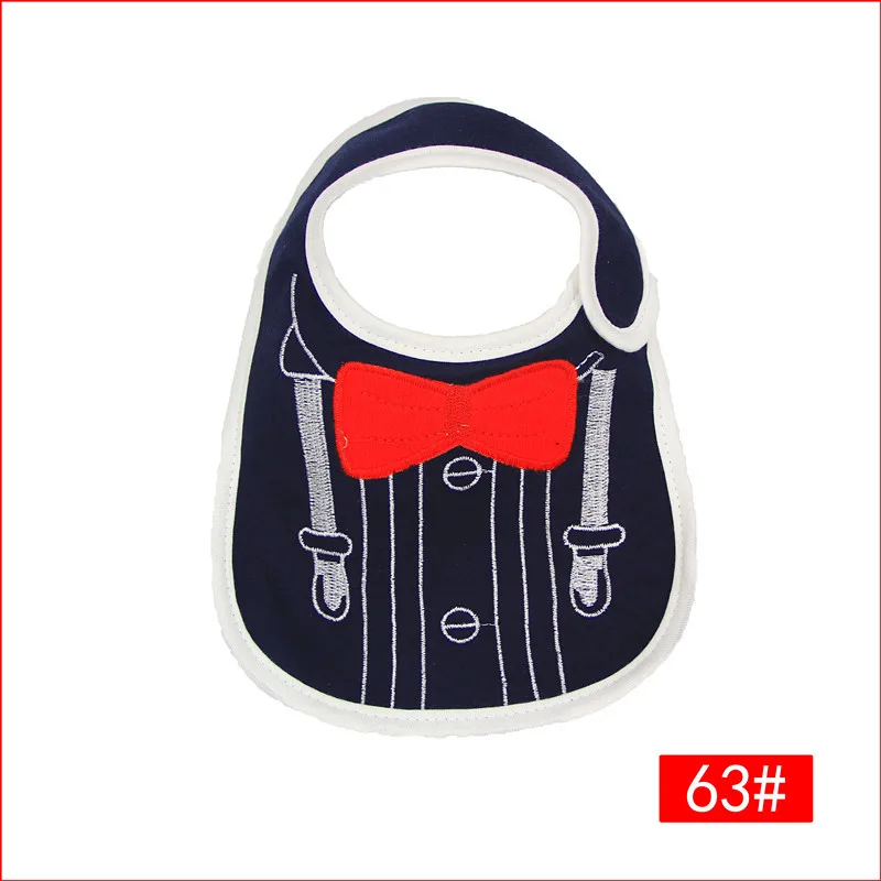 

Rosiky baby bibs cotton baby saliva towel cartoon animal baby feeding bibs
