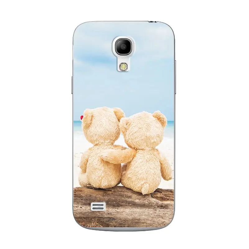 W56 Мягкая Силиконовая обложка чехол для samsung Galaxy S4 Mini/S4Mini GT-I9190 i9195 i9192 картина TPU с рисунком Сердце чехол в виде ракушки 4,3 дюймов - Цвет: W56