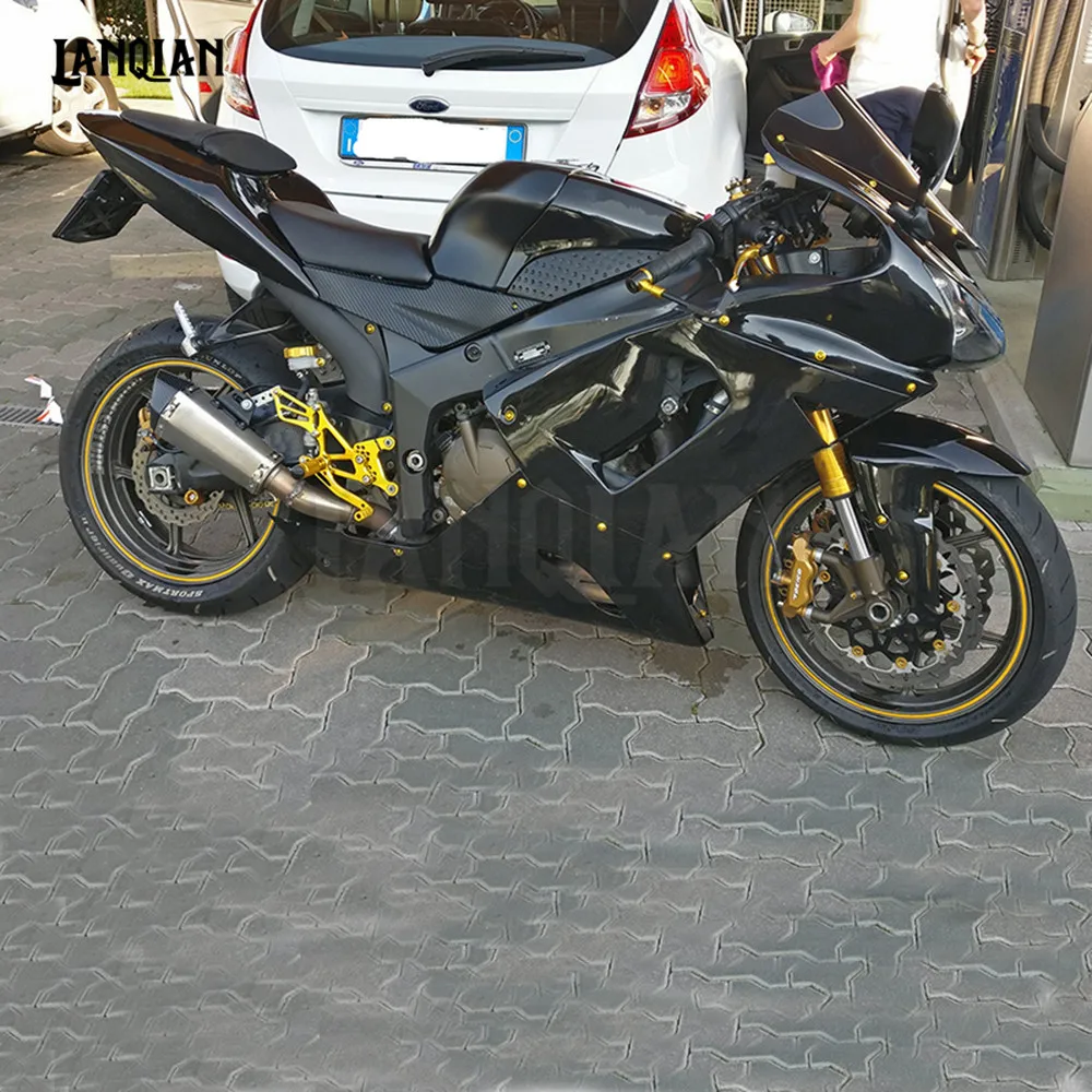 5 штук 6 мм мотоцикл средства ухода за кожей винты обтекателей для Suzuki SV650 SV650S SV 650 650 S Kawasaki Z800 версия, 13, 14, 15 лет, Z750 07 08-12