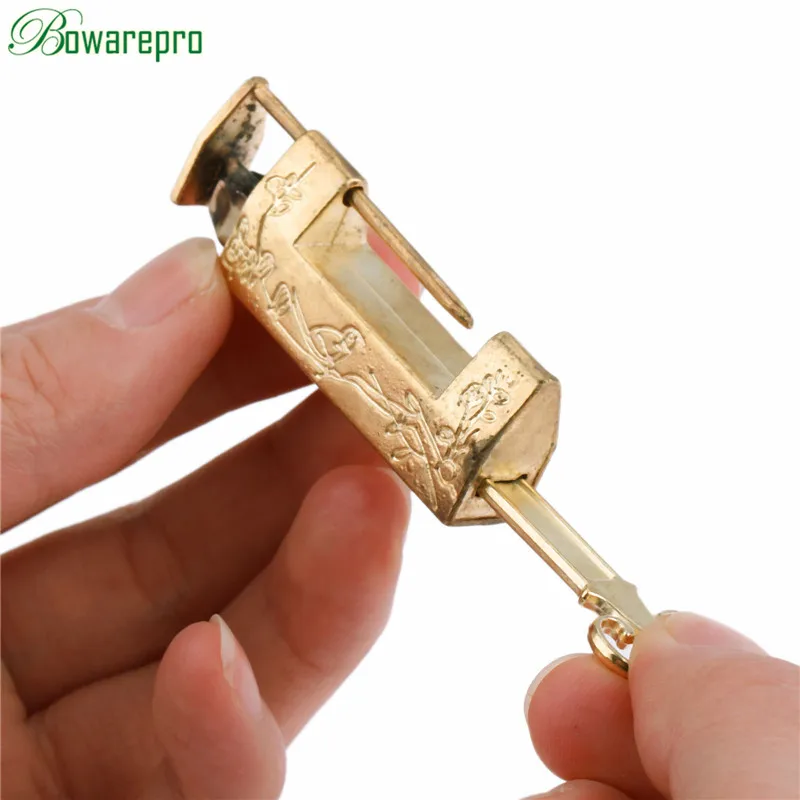 Винтажный Свадебный замок bowarepro 42 мм с ключом для шкатулки ювелирных изделий