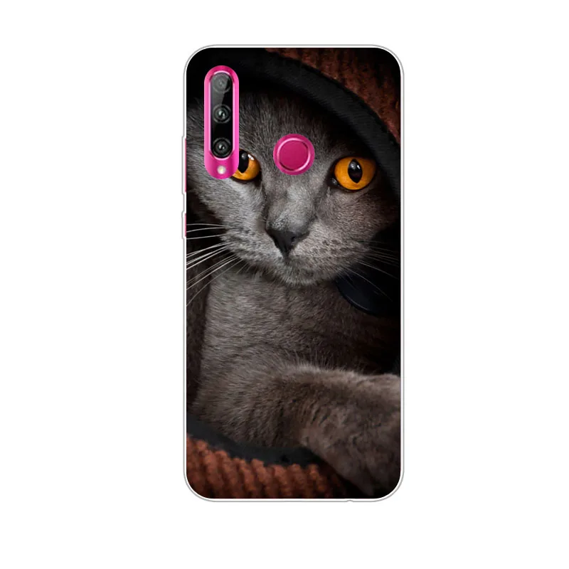 Huawei honor 10i Case Silicon wolf pack Painting Soft TPU Back Cover for honor10i Phone protect cases shell |