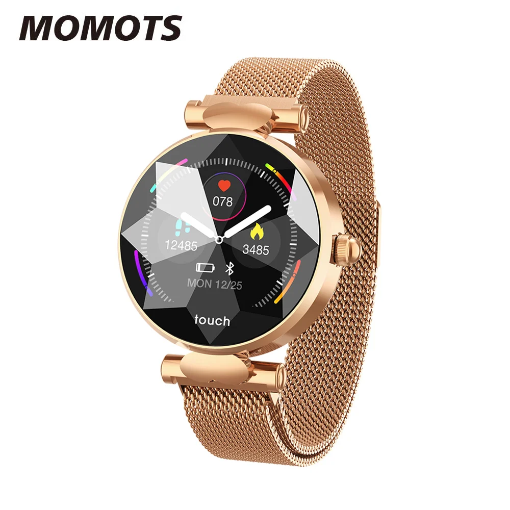 

MOMOTS B80 Luxury Women Smart Watch Female Physiologic Cycle Heart Rate Monitor Waterproof Fitness Tracker Smart Bracelet