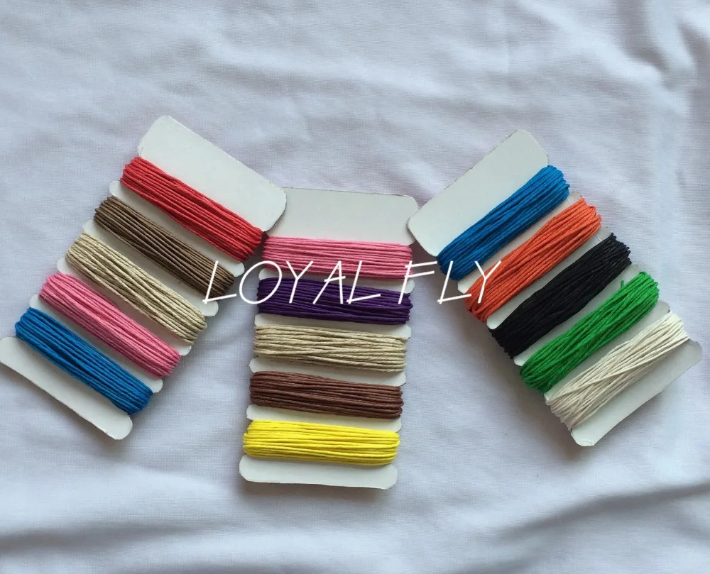 

10packs/lot (400yards) 12 mix color colored waxed hemp twine 1mm twisted hemp rope for DIY Craft gift , bracelet Packing
