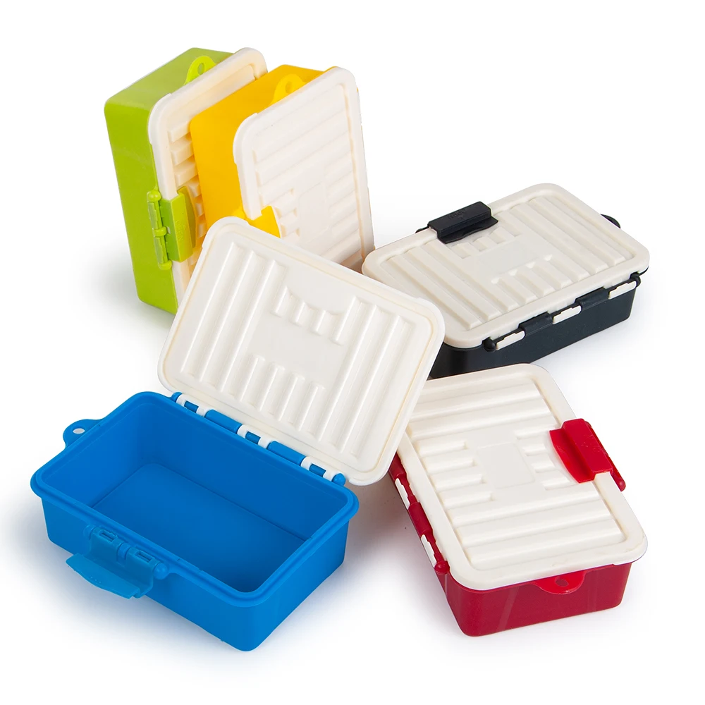AXSPEED Version B Multiple Colour Mini Universal Plastic Storage Box Tool for 1:10 Scale RC Rock Crawler Accessory | Игрушки и хобби