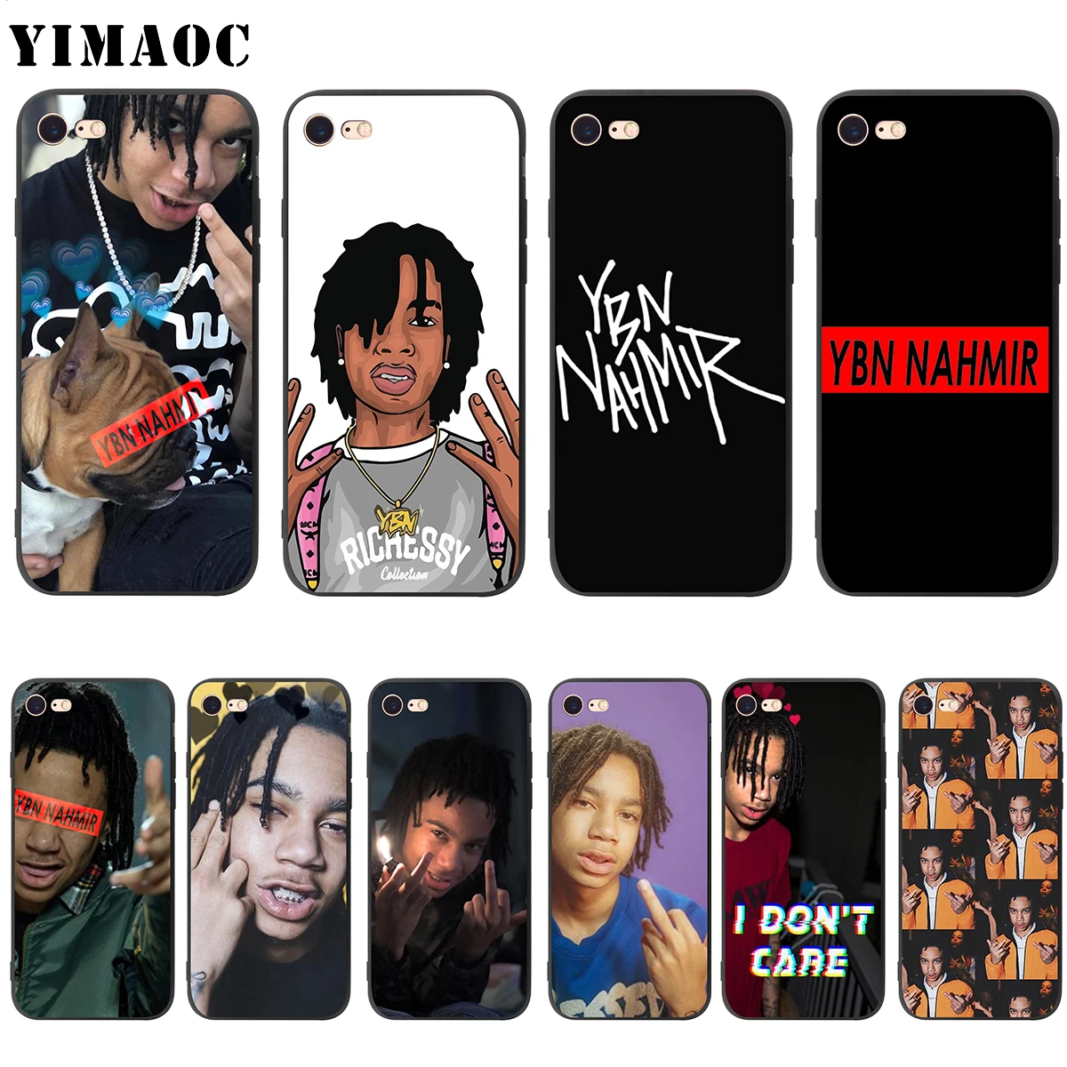 YIMAOC YBN Nahmir мягкий чехол для Apple iPhone SE 2020 5 5s 6 6s 7 8 Plus XR X Xs 11 12 Pro Max mini|Бамперы| |