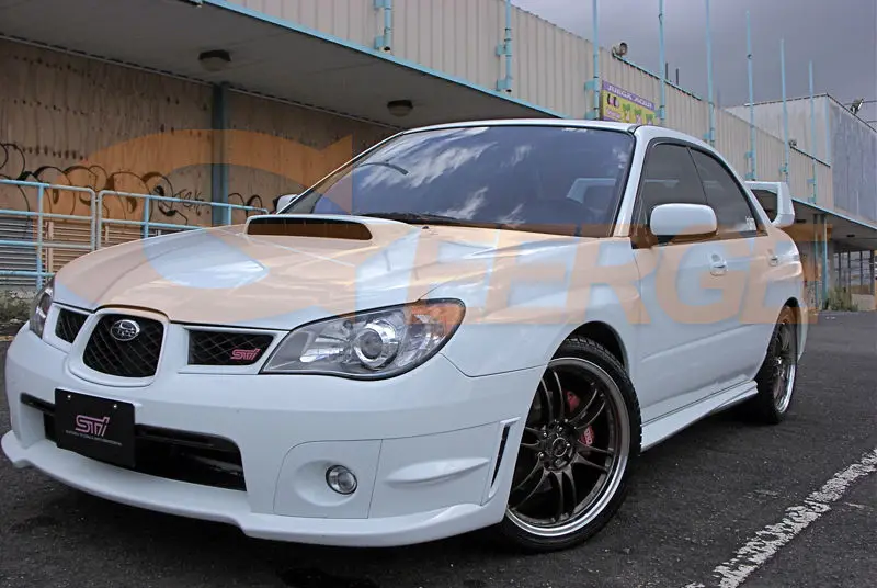 Для Subaru Impreza 2006 2007 головной светильник smd комплект светодиодов «глаза ангела» Дневной светильник отличное Ультра яркое освещение DRL