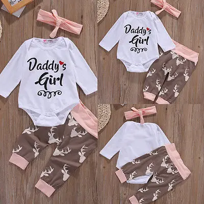 3 шт. боди с длинным рукавом для новорожденных девочек 0 18 месяцев|newborn infant|baby girl