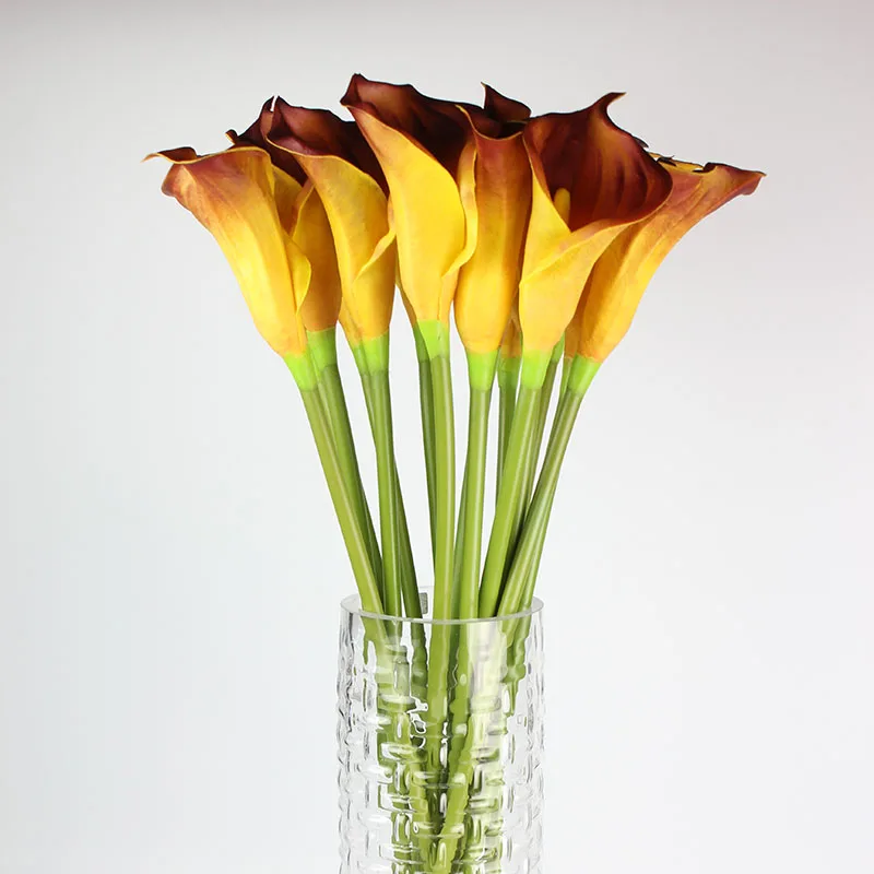 (Дополнительная скидка 10%/2 лота) 5 шт./лот большого размера Calla Lily Home/свадебное