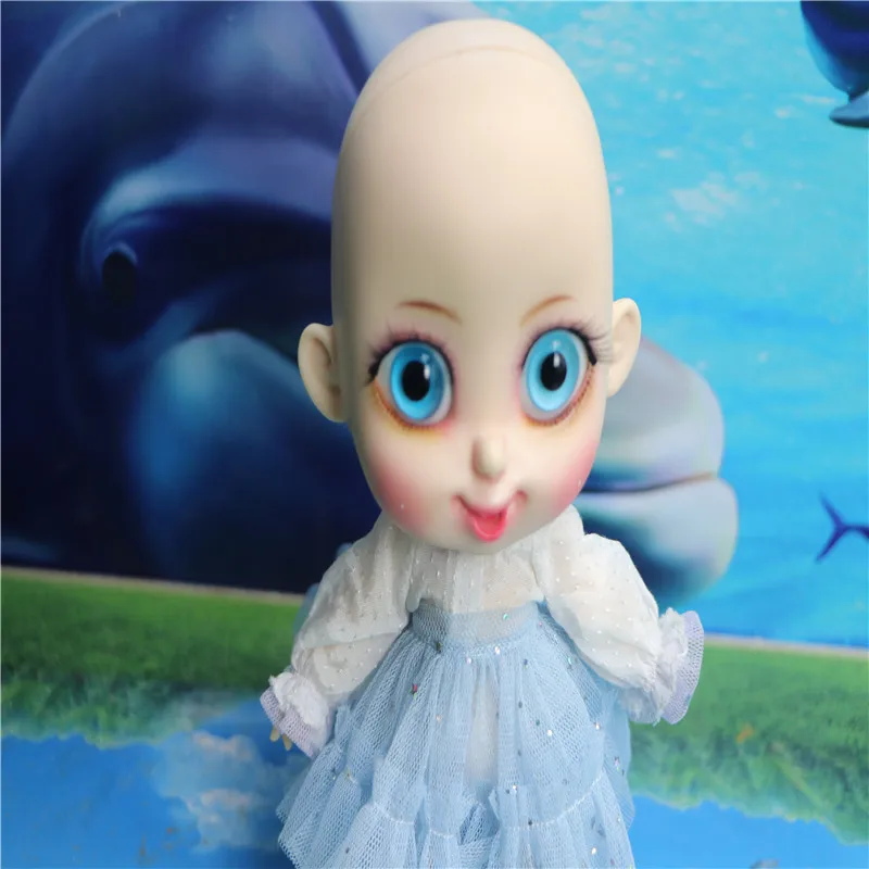 BJD 1/8 Bru SD Обнаженная улыбка куклы модель тела для девочек и мальчиков кукла