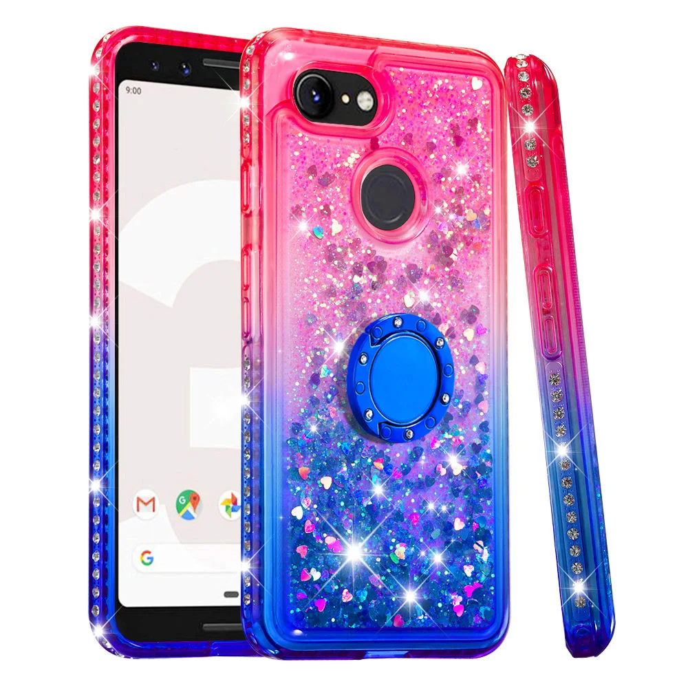 XINGDUO роскошный ювелирный поворотный кронштейн TPU мягкий чехол для Samsung M10 M20/A7 A9 2018