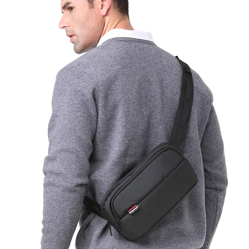 Kingsons мода Грудь сумка Crossbody сумки для Для мужчин мессенджер Водонепроницаемый