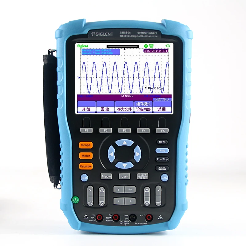 Бесплатная доставка новый товар SIGLENT SHS806 60 МГц 1 Гвыб/с ручной цифровой