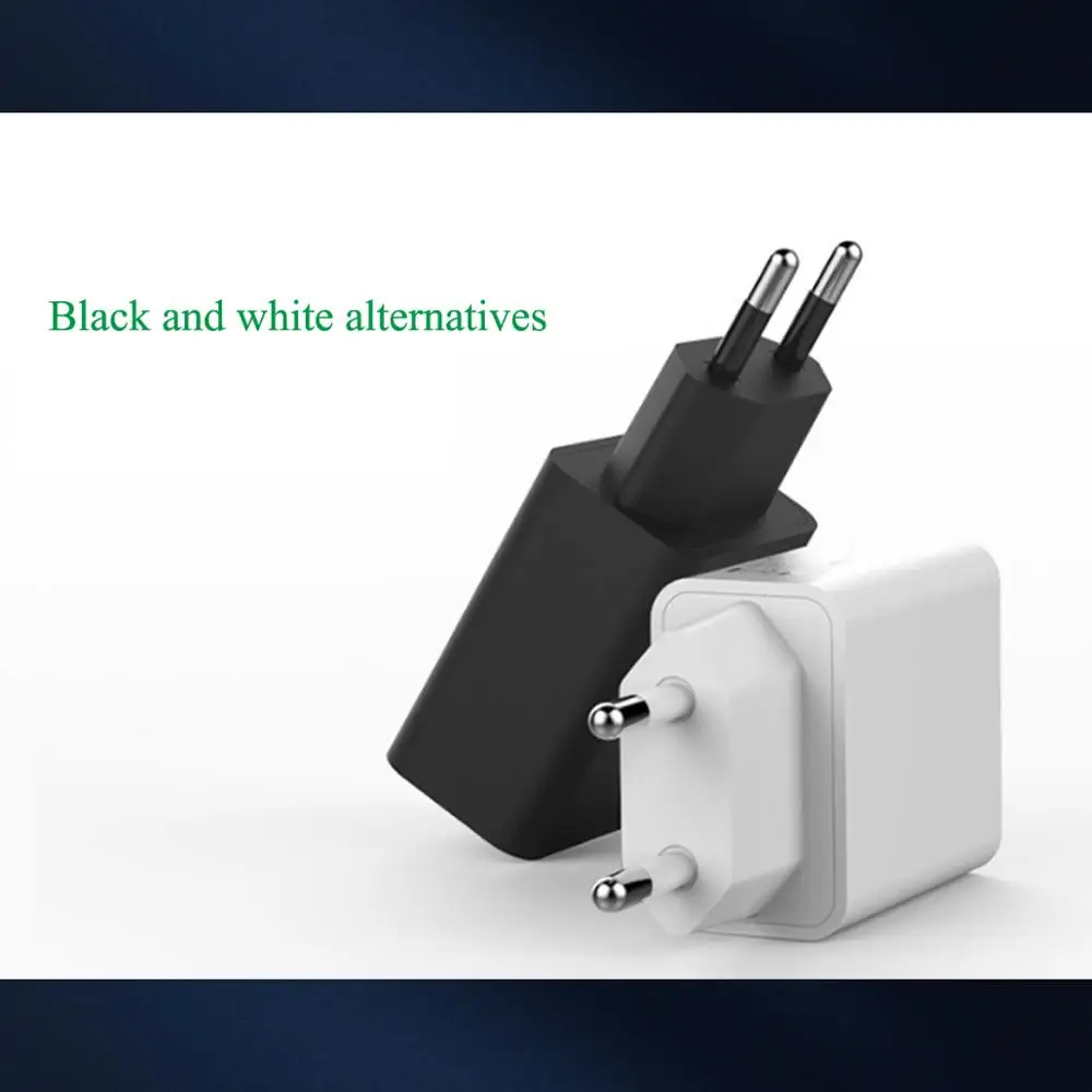 USB зарядное устройство для мобильного телефона портативное США/ЕС вилка