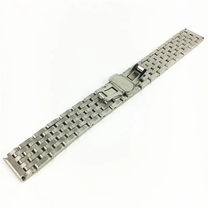 Для mk Cartier tissot Arm dw Золото Нержавеющая сталь женские мужские часы ремешок браслет 20 мм 22 мм ремешок для часов